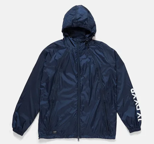 10Deep -  Triple Zip Men's Nylon Shell, Navy