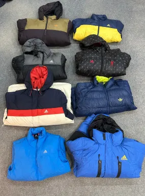 Adidas puffer jackets-20 pieces