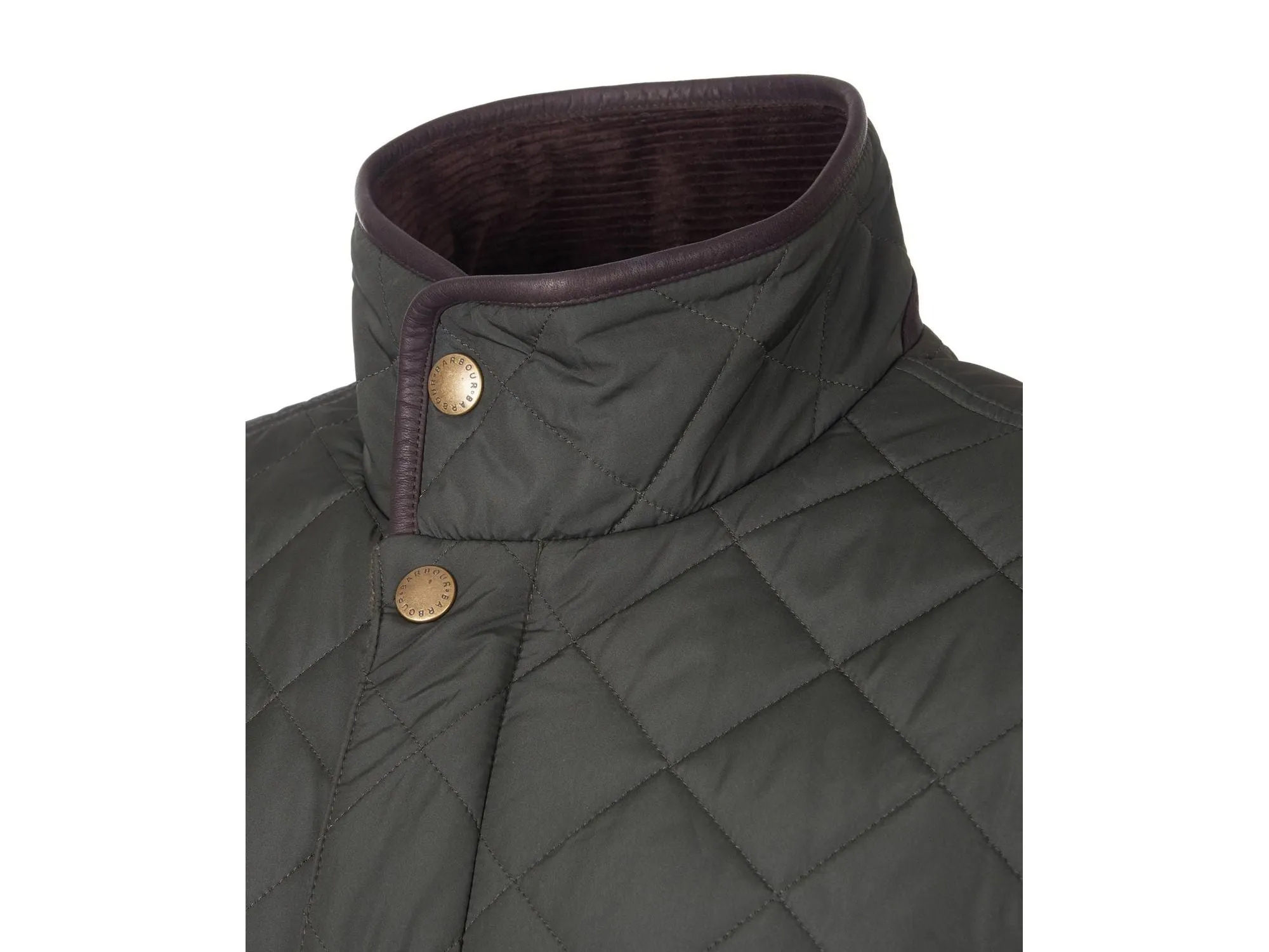 Barbour Devon Quilted Jacket In Sage