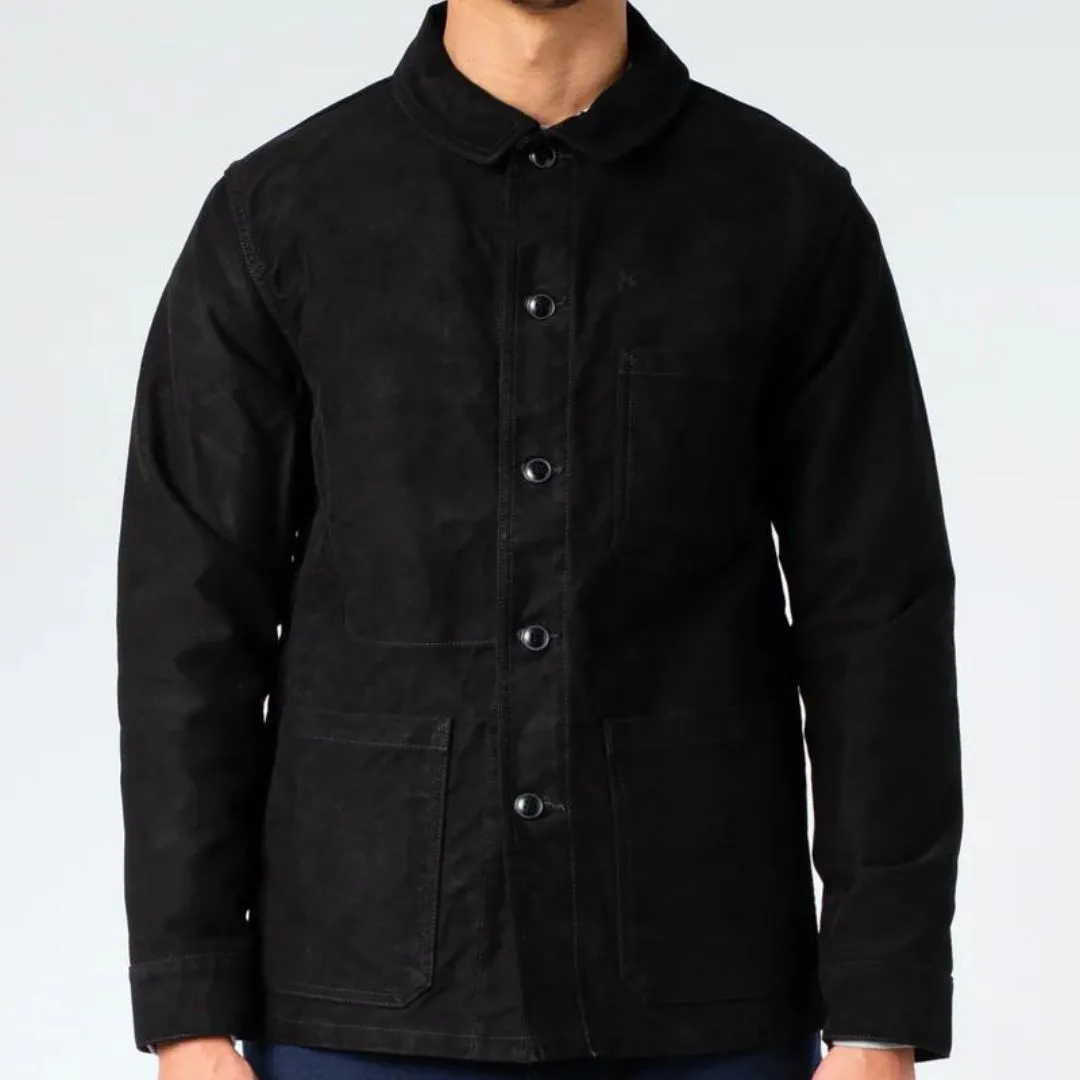 Black French Moleskin Jacket