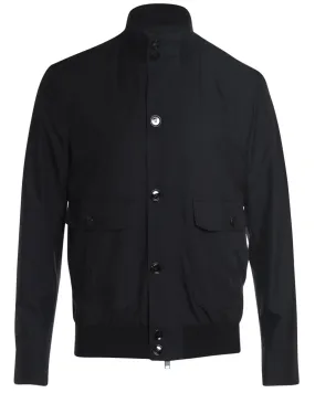 Black Performa Silk Jacket