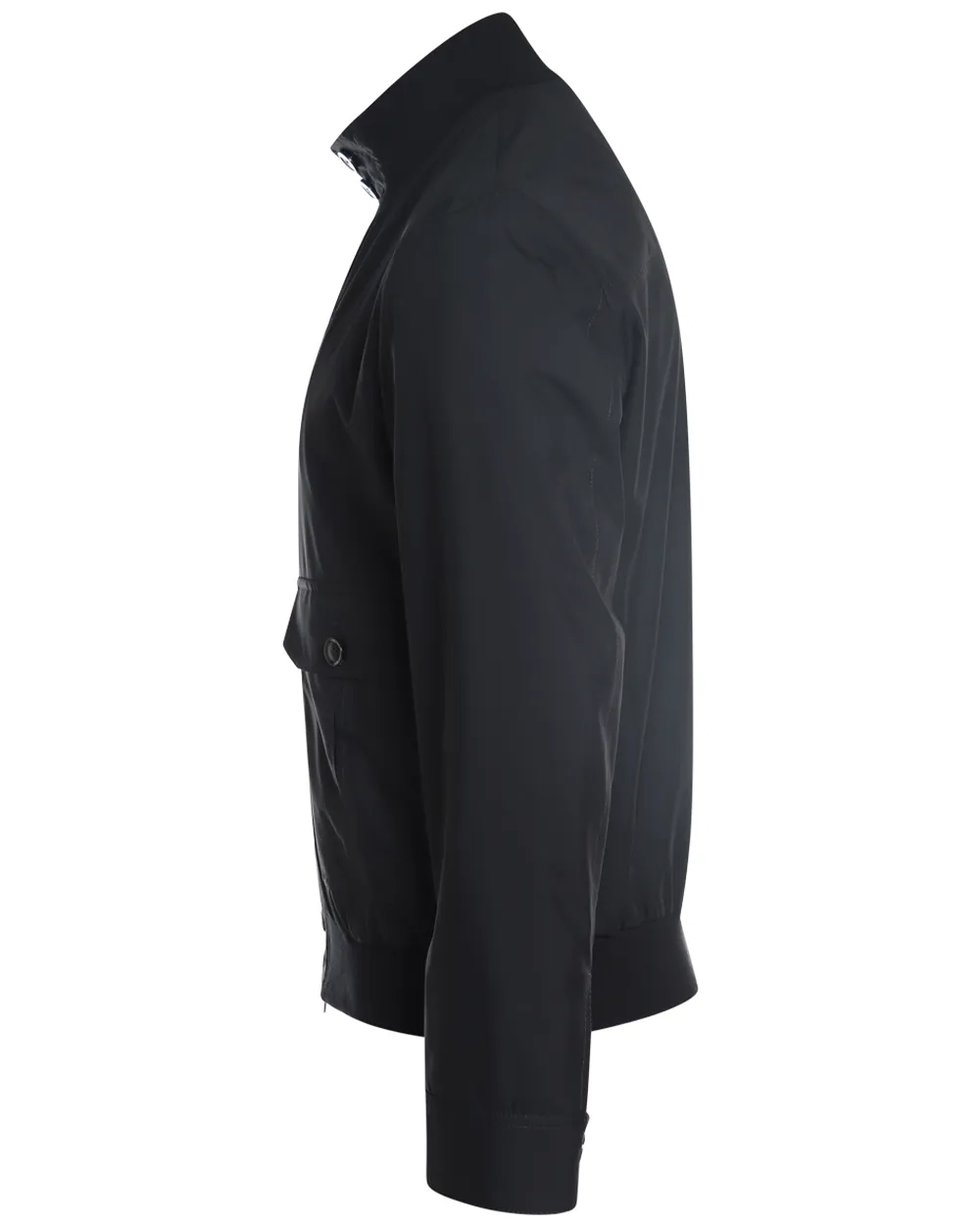 Black Performa Silk Jacket