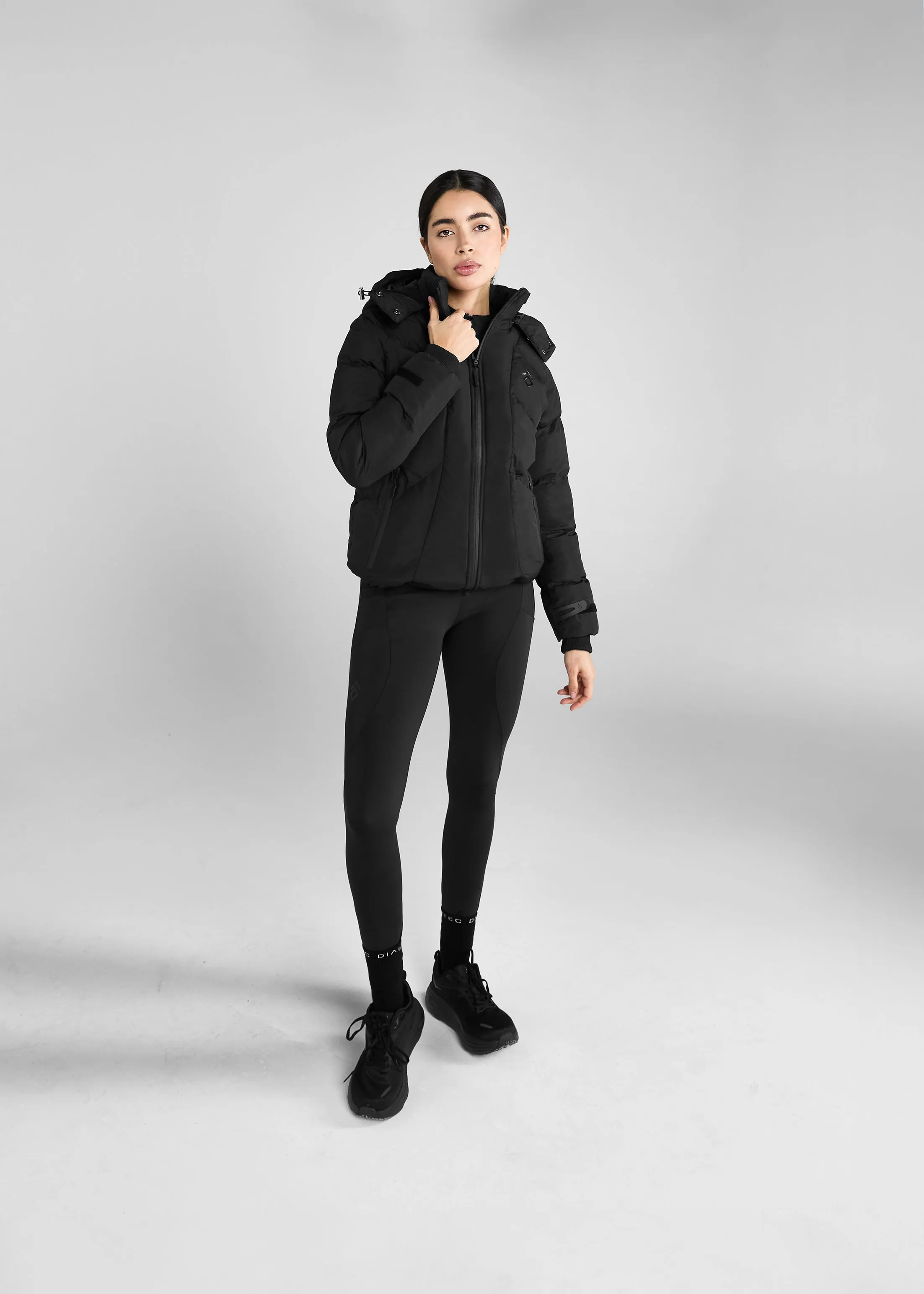 Black Puffer Coat