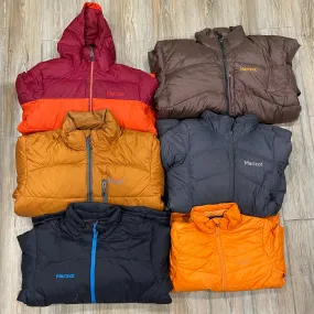 Branded Marmot Puffer Jackets - 9 Pieces