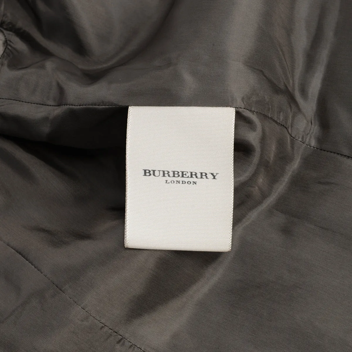 Burberry Olive Lambswool Classic Nova Check Coat UK 14