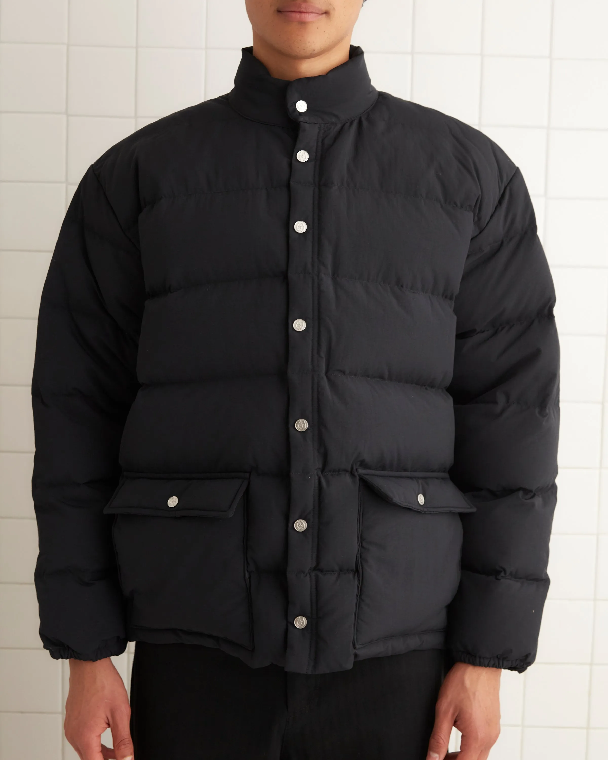 Burlington Puffer Jacket - Black