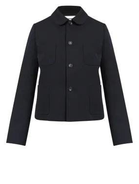 Classic Round Collar Jacket