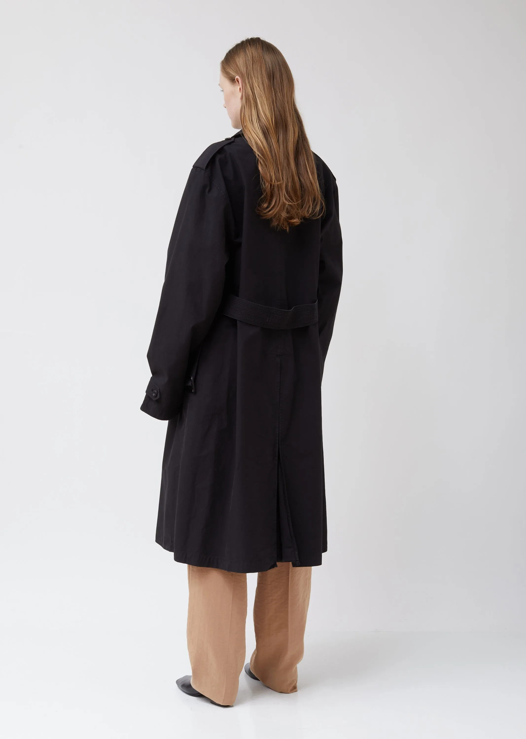 Double-Breasted Trench Coat