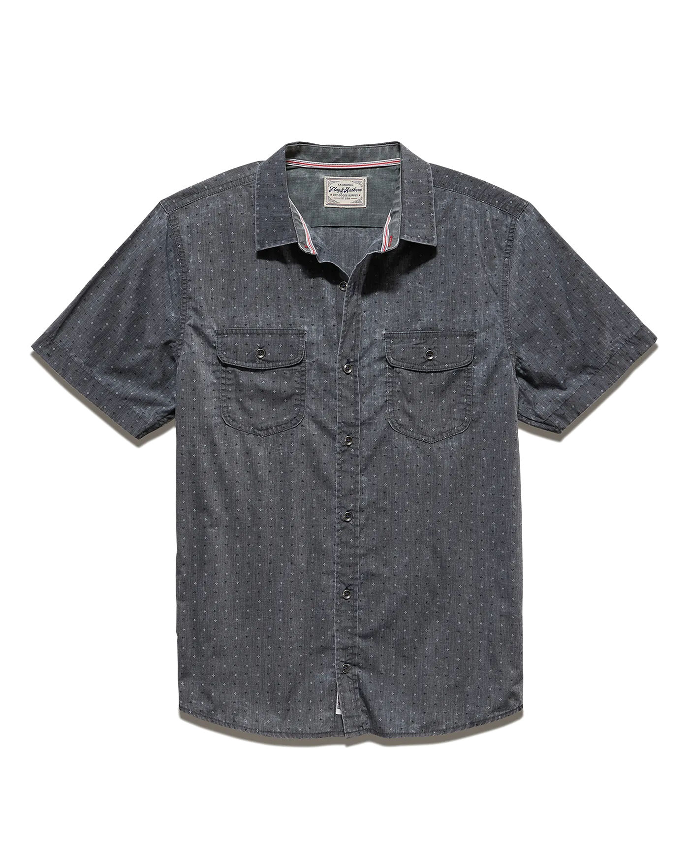 GARDENDALE VINTAGE SOFT DOT PRINT SHIRT