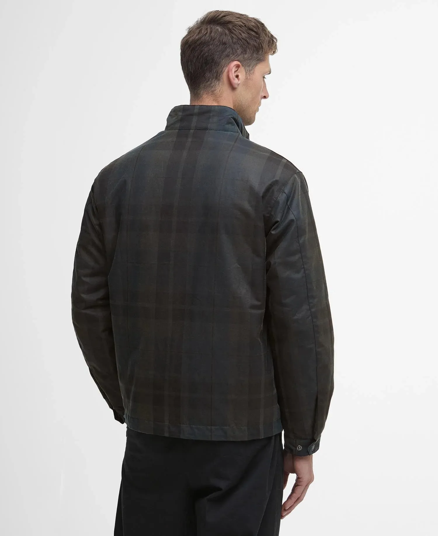 Harrington Check Waxed Jacket - Dundee Tartan