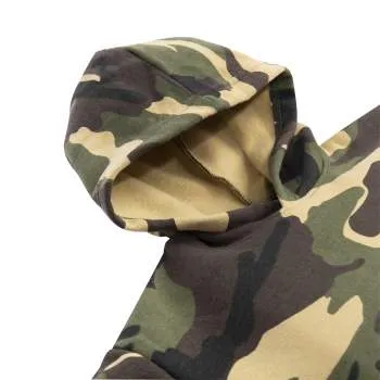 Kid's Camo Pullover Hooded Sweatshirt