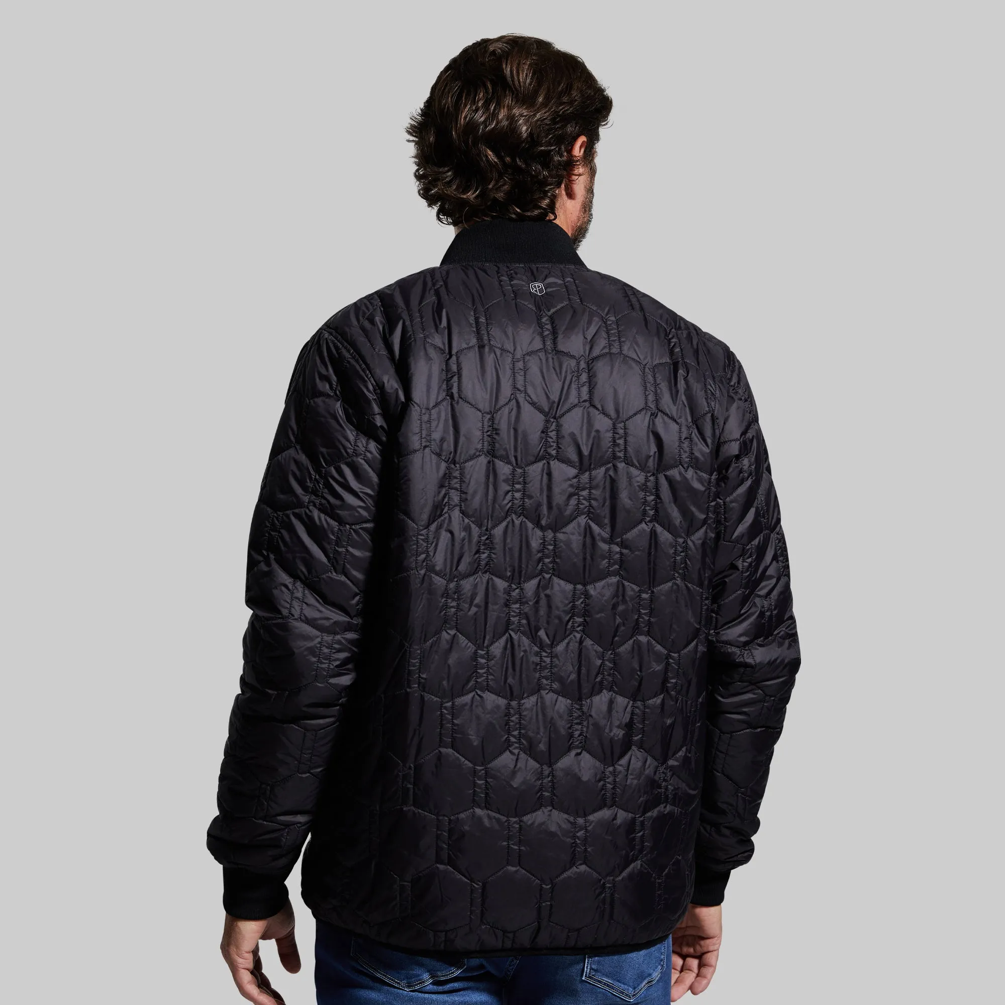 Men's Bomber Jacket (Black)