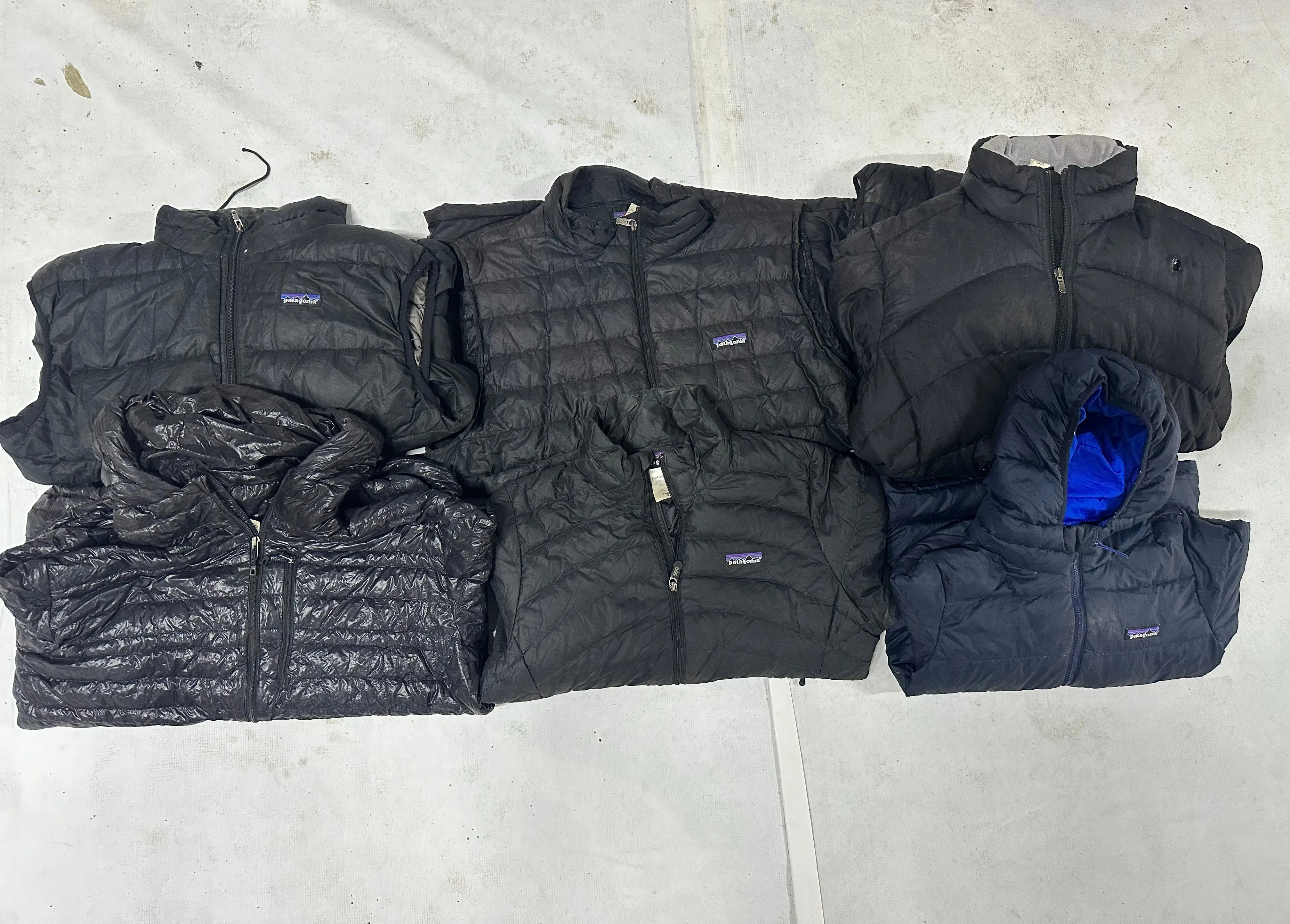 Mens branded patagonia puffer jackets