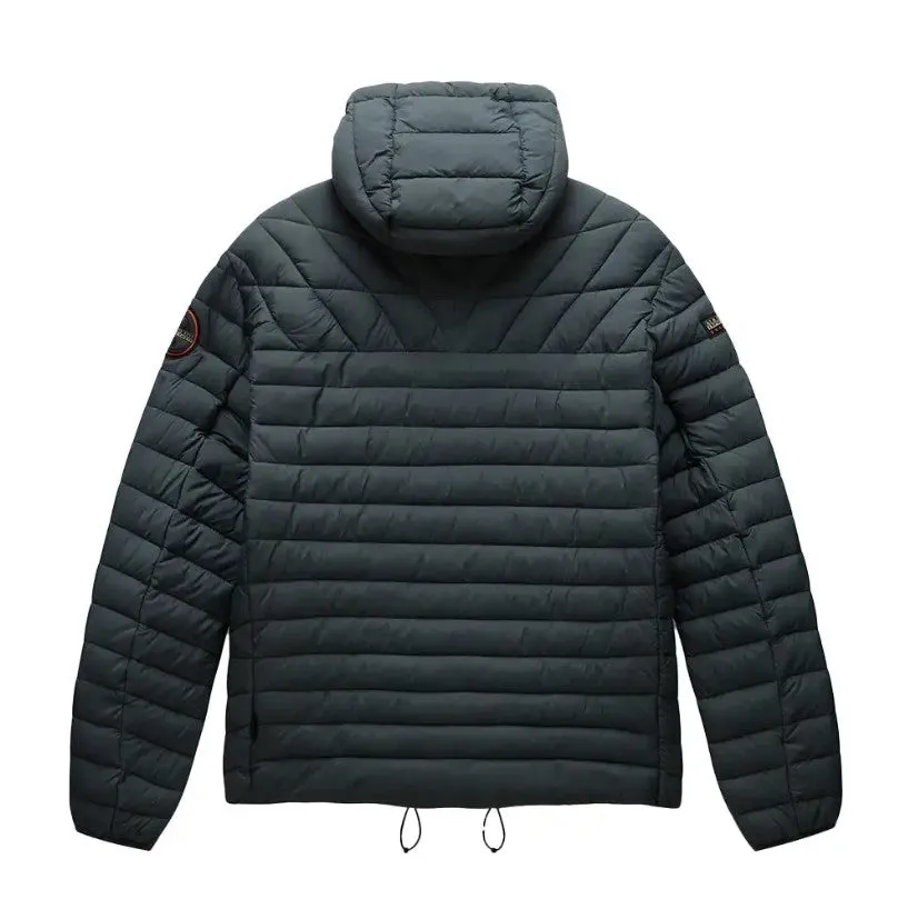 Napapijri Mens Lapaz Puffer Jacket Green Urban