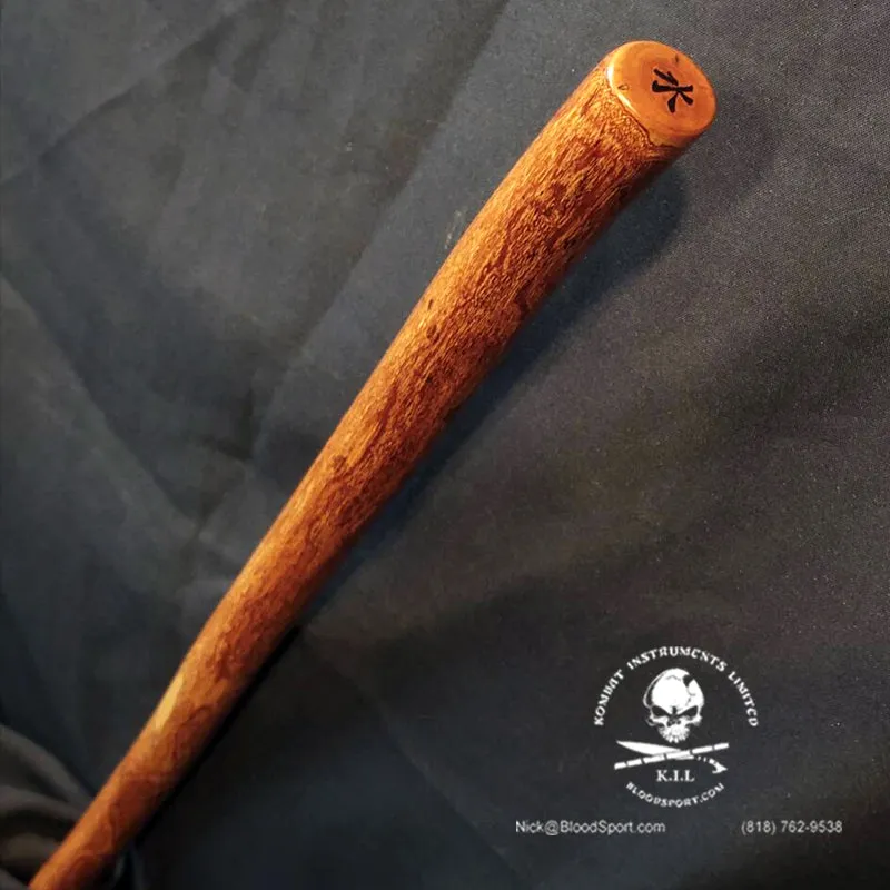 One-Eyed Wallaby Walkabout Stick - KIL Guava - Fine Art Finish