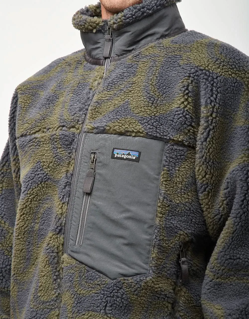 Patagonia Classic Retro-X Jacket - Currents: Forge Grey