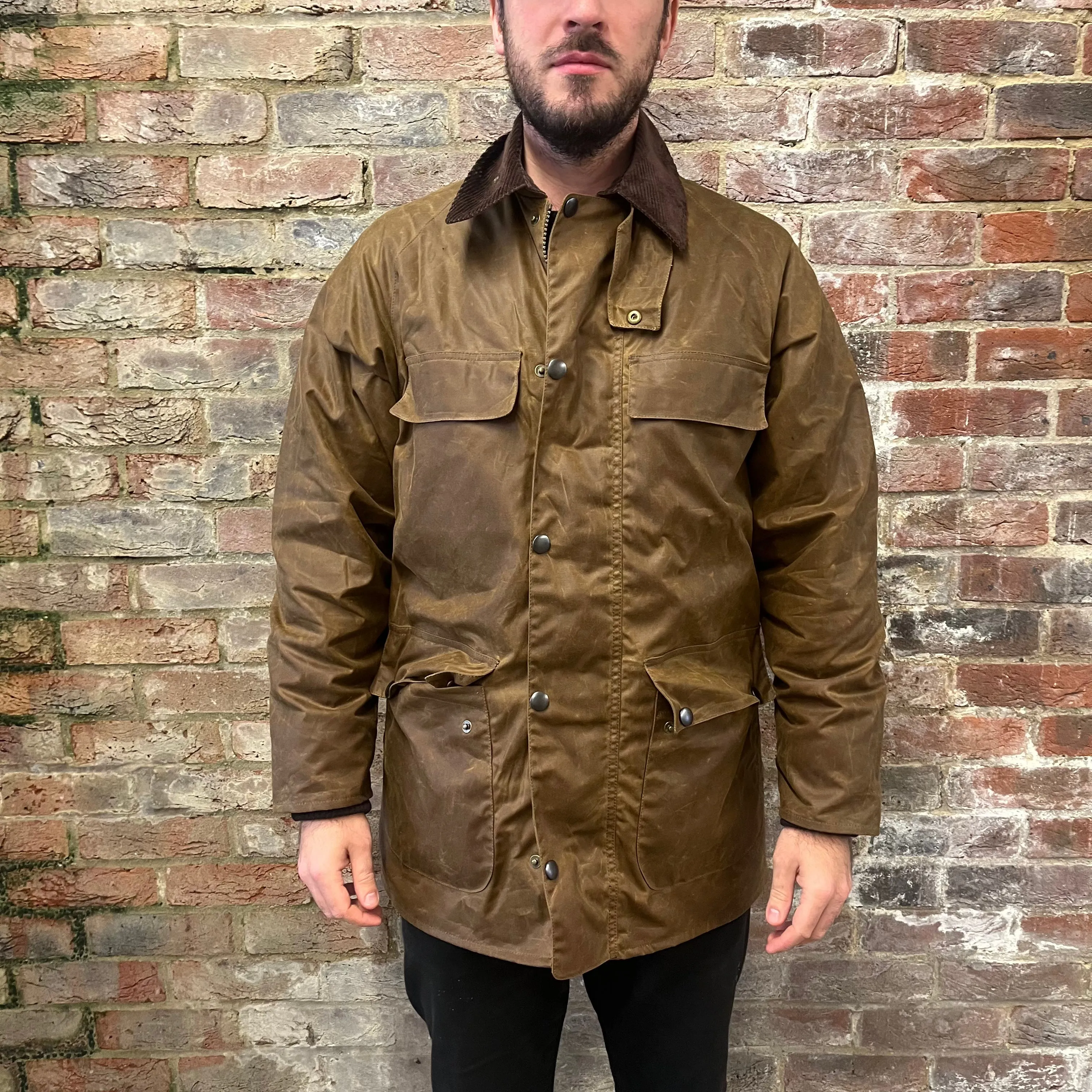 REGENT - Finnian - Waxed Jacket - Antique Brown