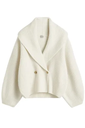 Shawl-Lapel Cardigan