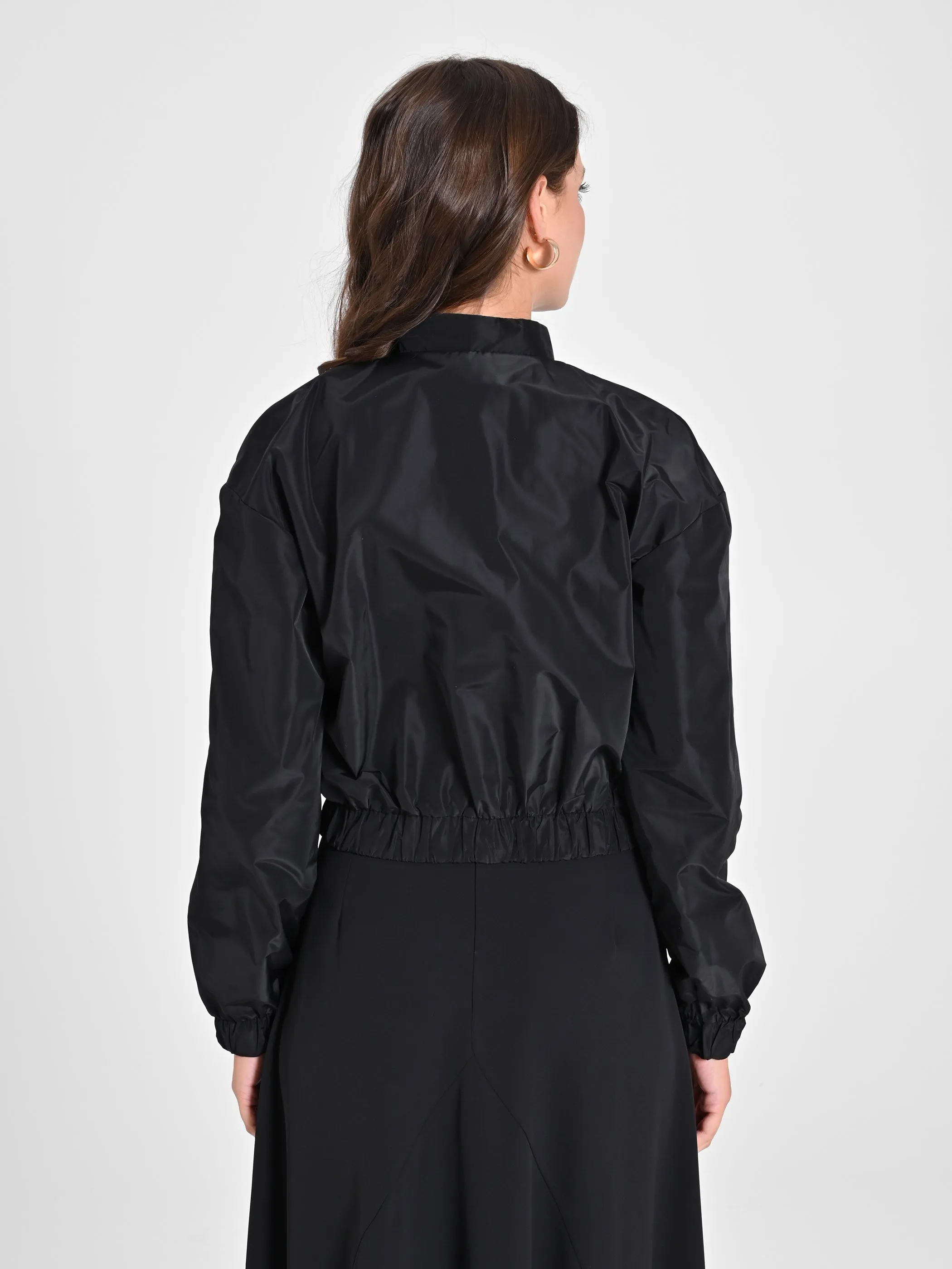 Taffeta Bomber Jacket