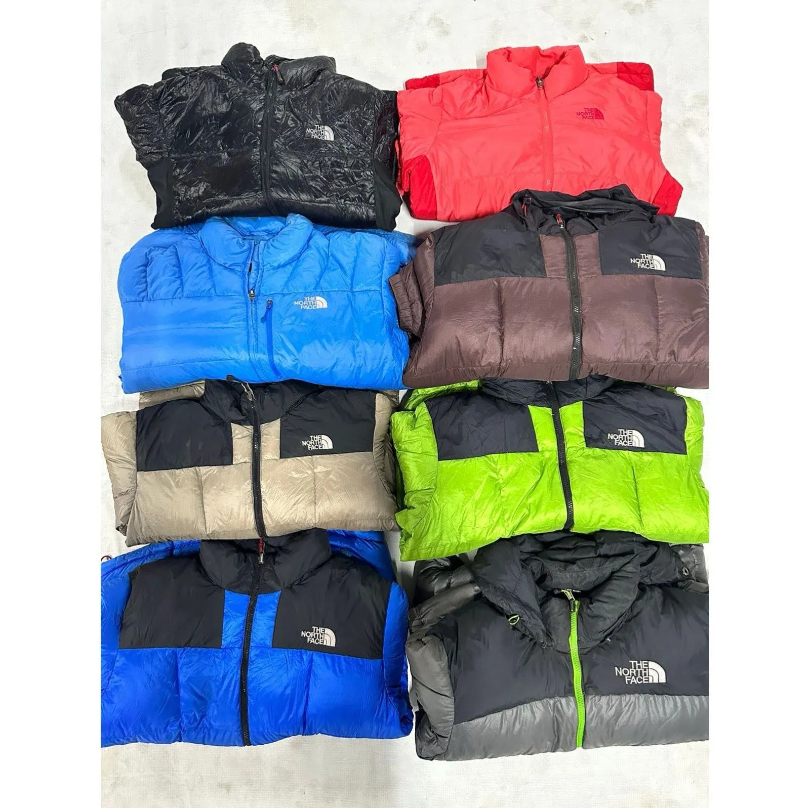 The North Face Puffer Jackets - 13 Pieces