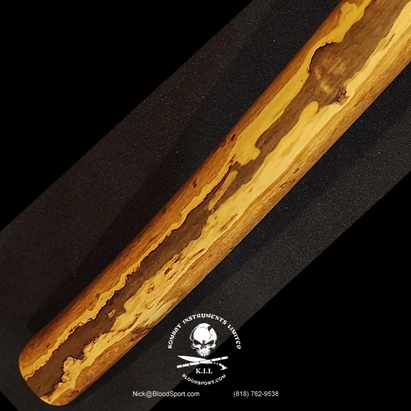 The Rippled River Bokken - KIL Guava - Fine Art Finish