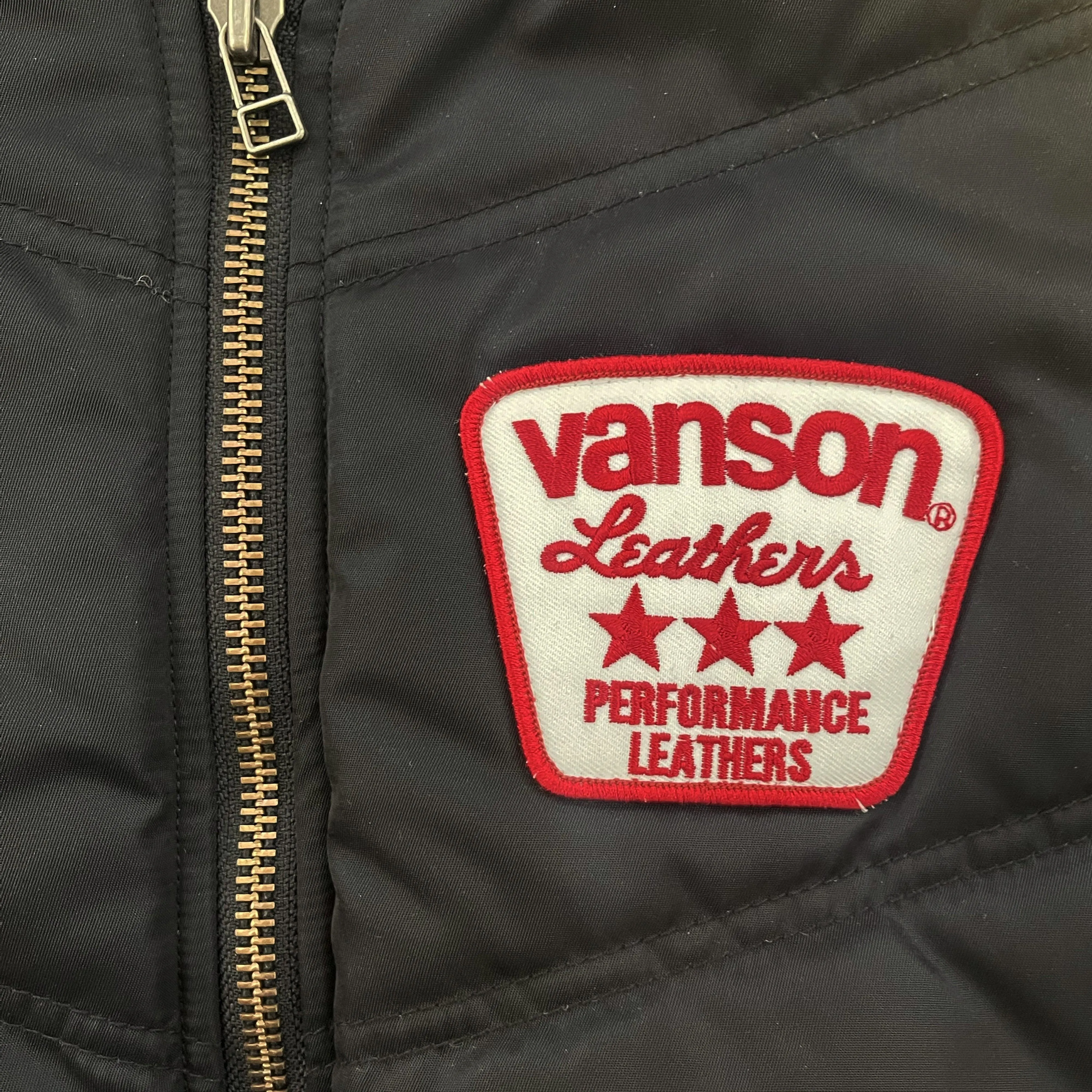 Vanson Leathers Bomber Jacket - L