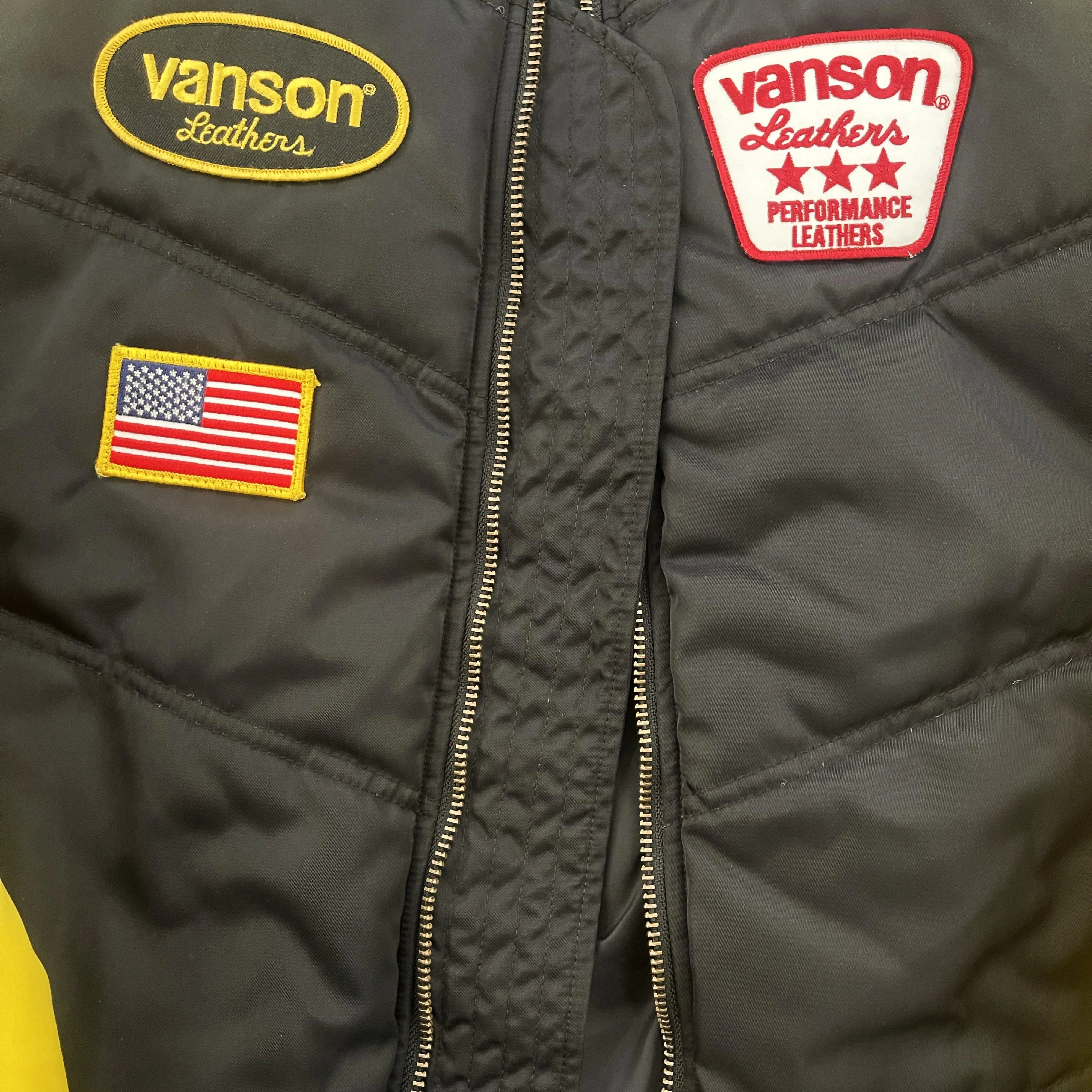 Vanson Leathers Bomber Jacket - L