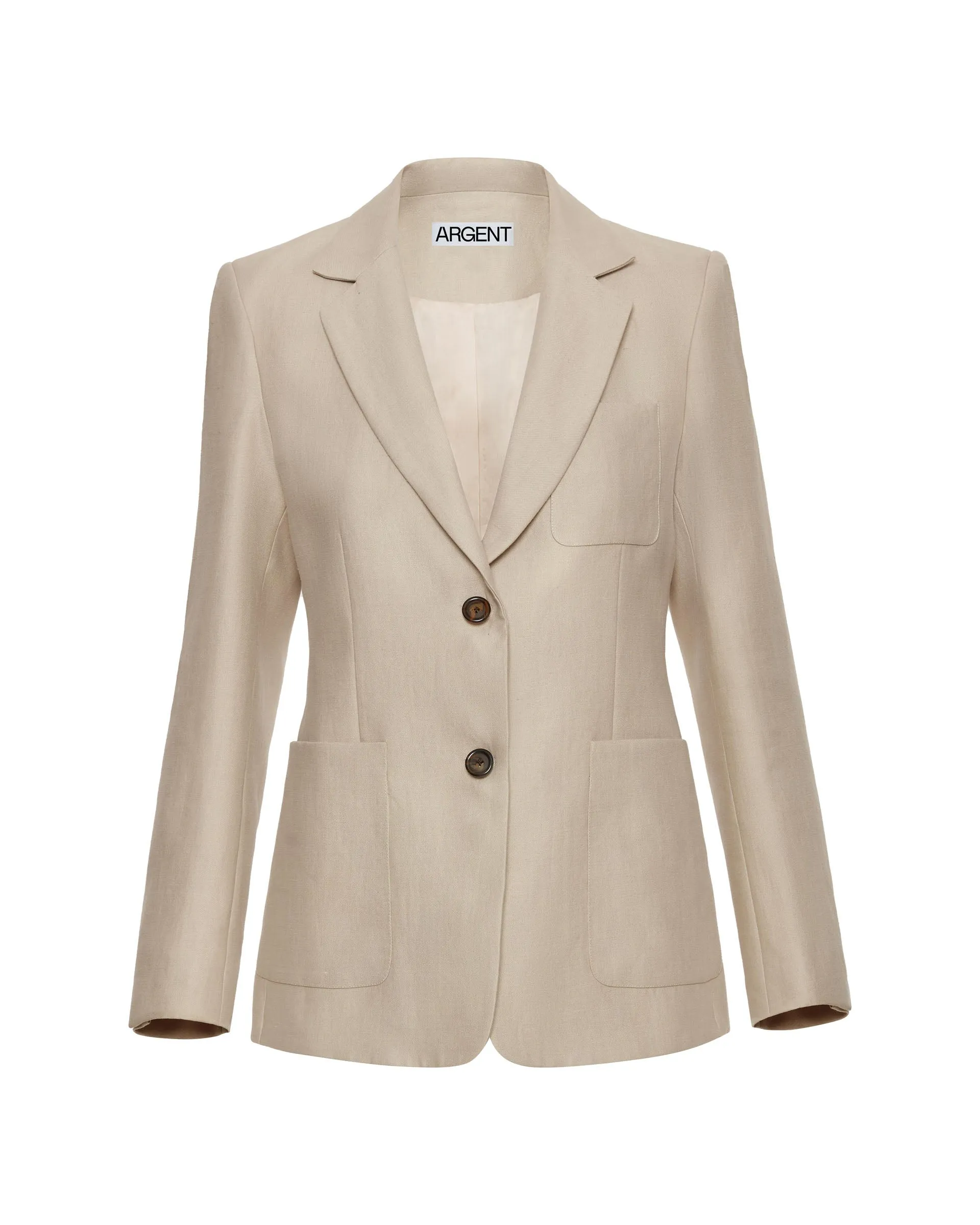 Weekend Blazer in Linen | Sand